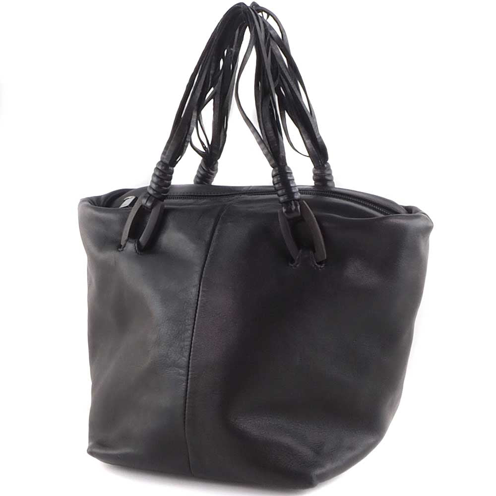 Loewe Lambskin Handbag Black