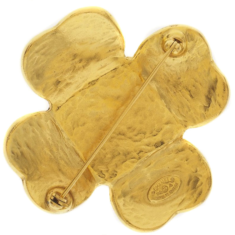 Chanel Coco Mark Gold Plated Brooch 96A