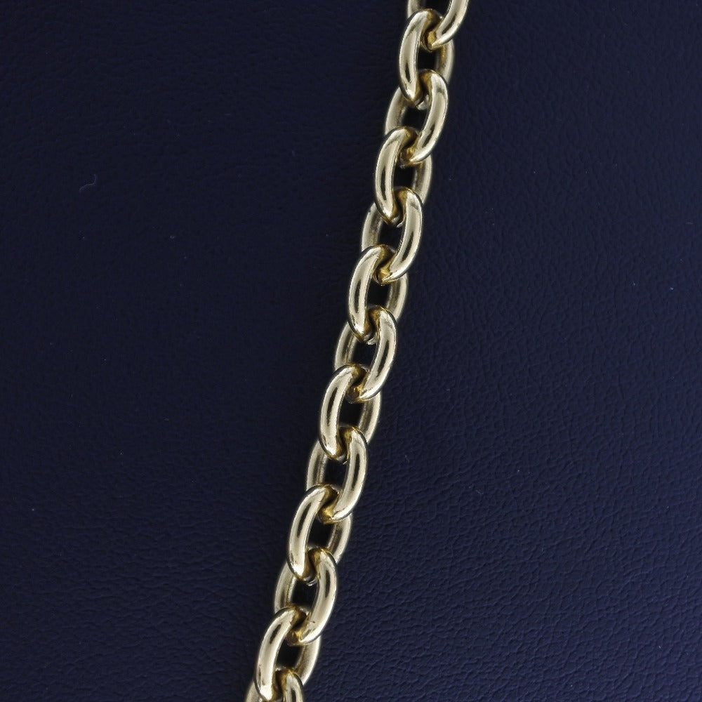 Chanel Gold Plated Coco Mark Necklace