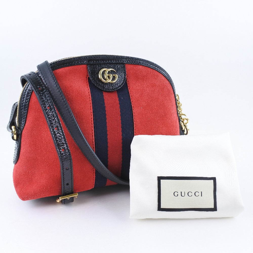 Gucci Ophidia Suede Leather Shoulder Bag 499621