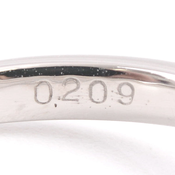 4℃ Diamond Ring 0.209ct F-VS1-EX PT950 Platinum