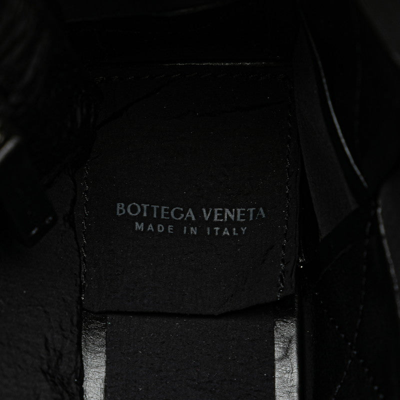 Bottega Veneta Leather Shoulder Bag Black