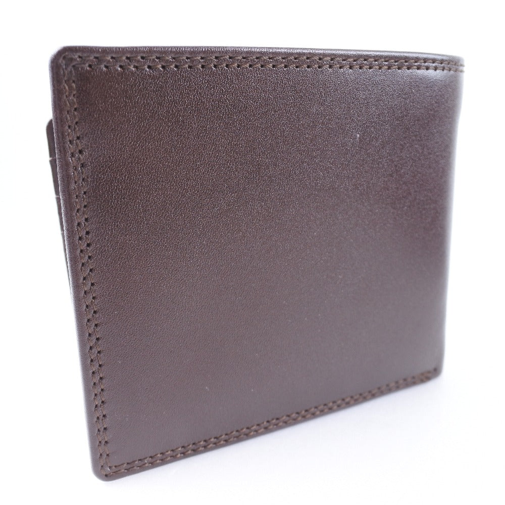 BODY WILD Men's Leather Bifold Wallet