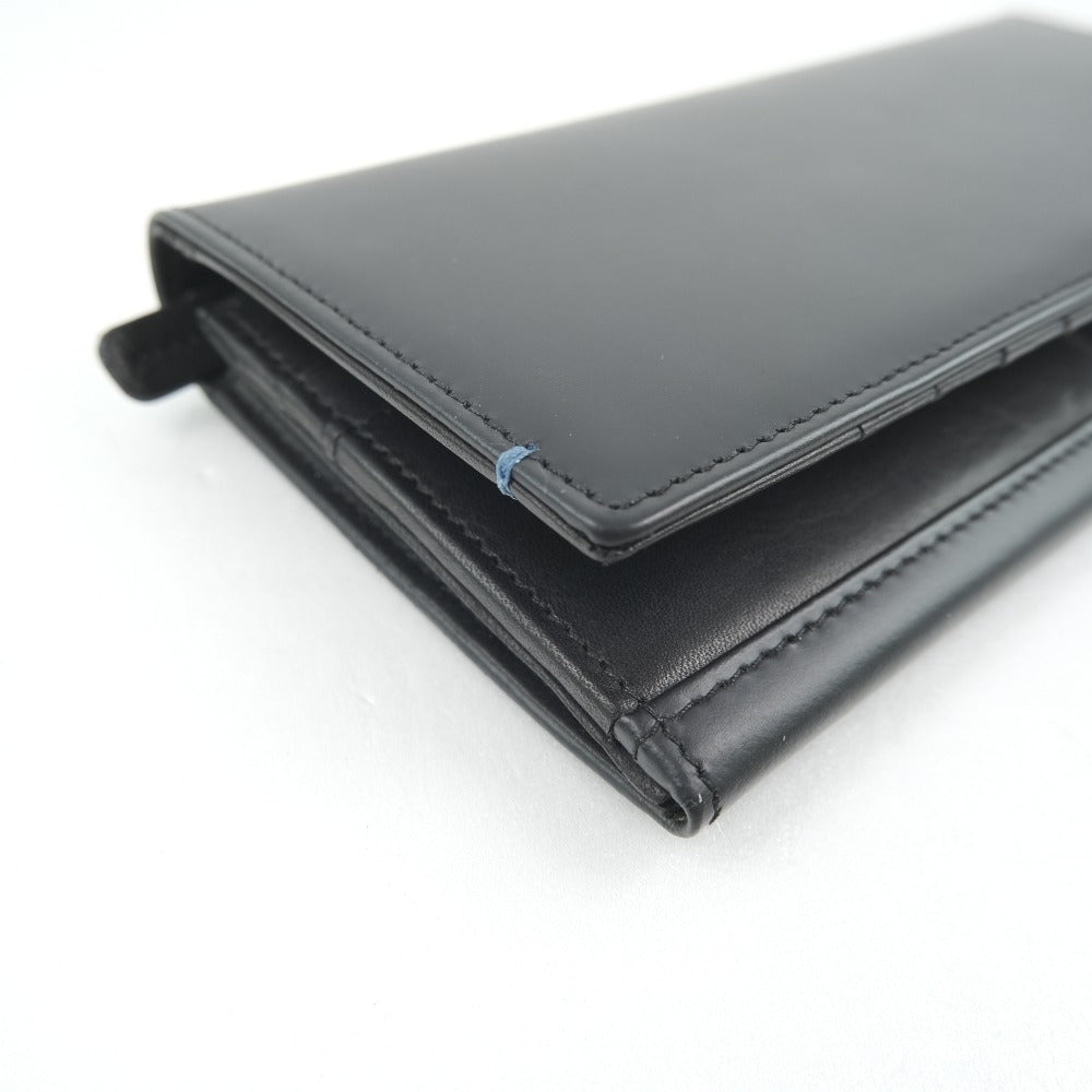 Ballistic Spirit Black Leather Men's Long Wallet