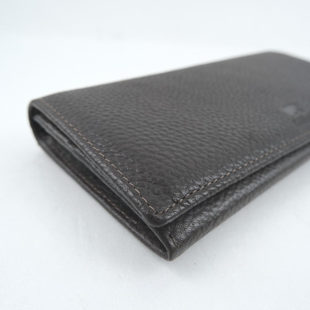 Golden Bear Brown Leather Men's Long Wallet