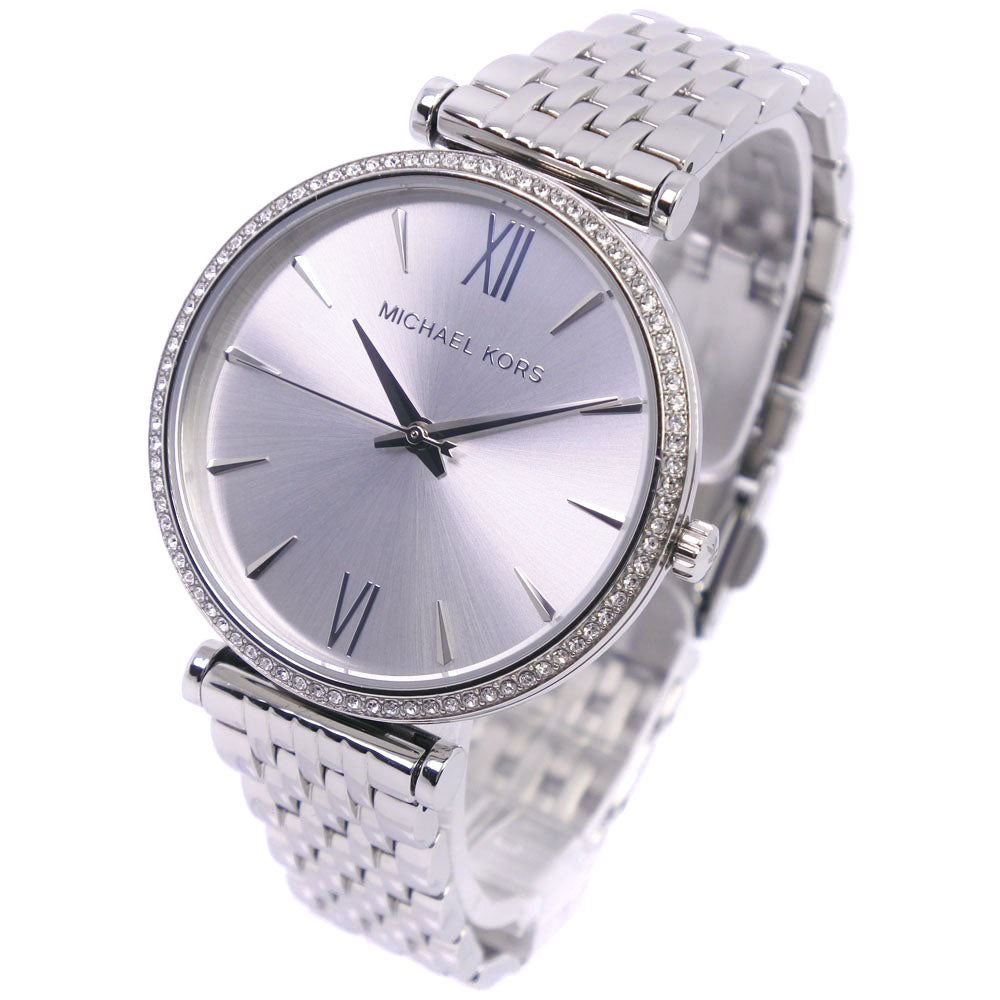 Michael Kors  Michael Kors Ladies' MK-4419 Stainless Steel Quartz Watch with Silver Watch Face [Second Hand] A-Rank Metal Quartz MK-4419 in Excellent condition