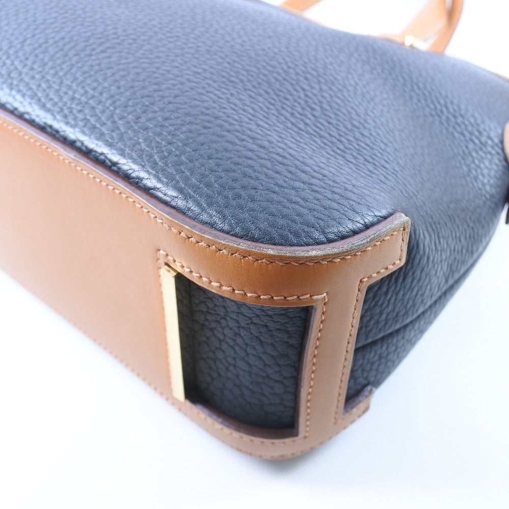 Hermes Escapade Handbag Fjord Black