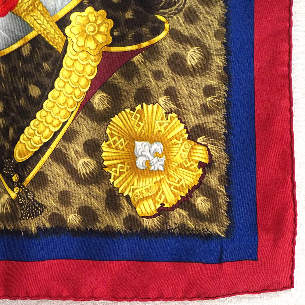 Hermes Silk Scarf Carre 90 Red