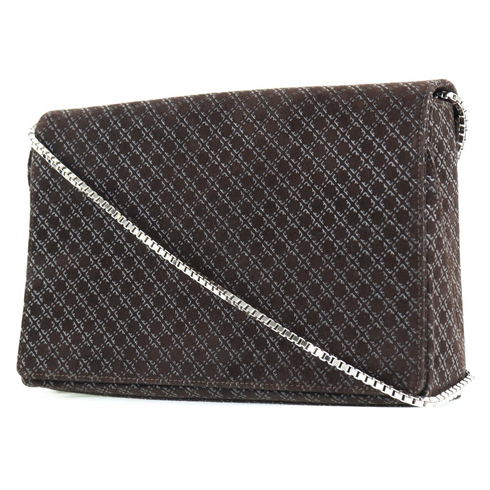 Salvatore Ferragamo Leather Chain Shoulder Bag