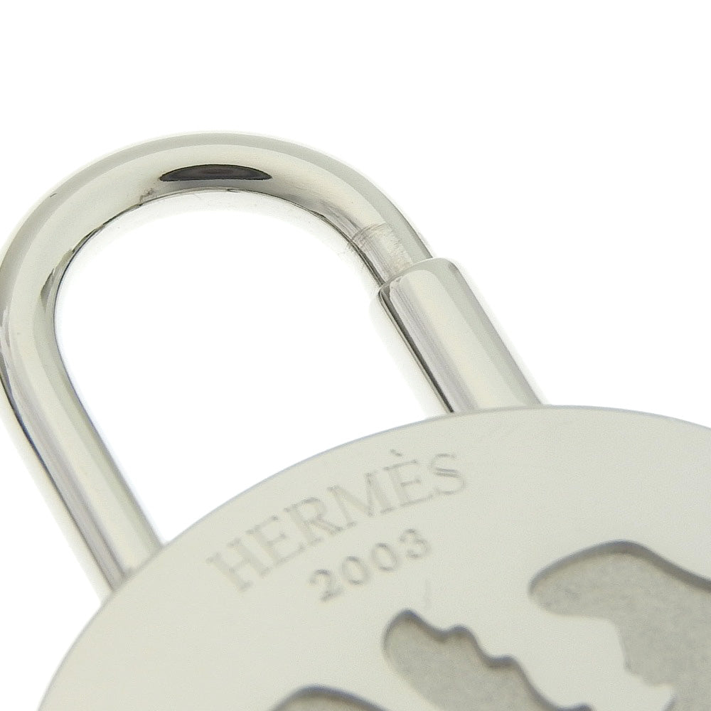 Hermes Silver Metal Cadena Unisex