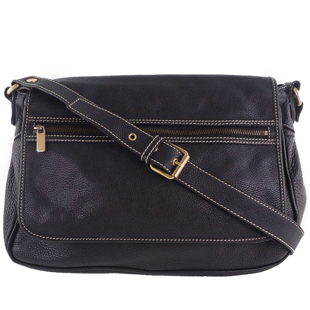 Celine Calf Shoulder Bag Black