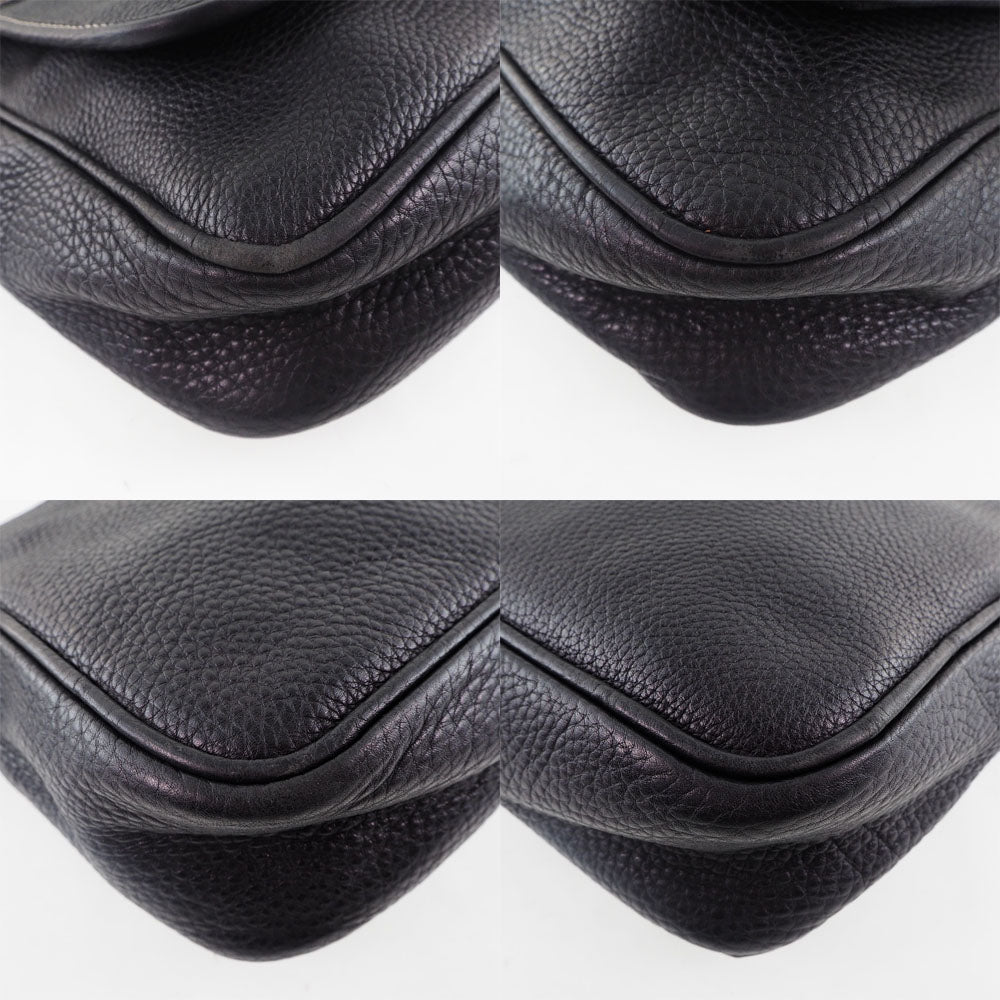 Celine Calf Shoulder Bag Black