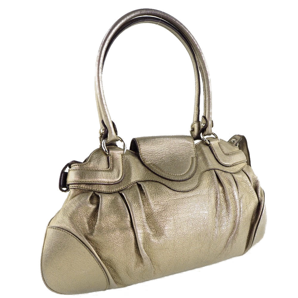 Salvatore Ferragamo Marissa Handbag Silver