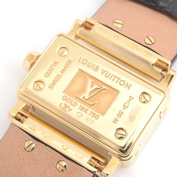 Louis Vuitton Diamond Quartz Watch Q371K in Great Condition