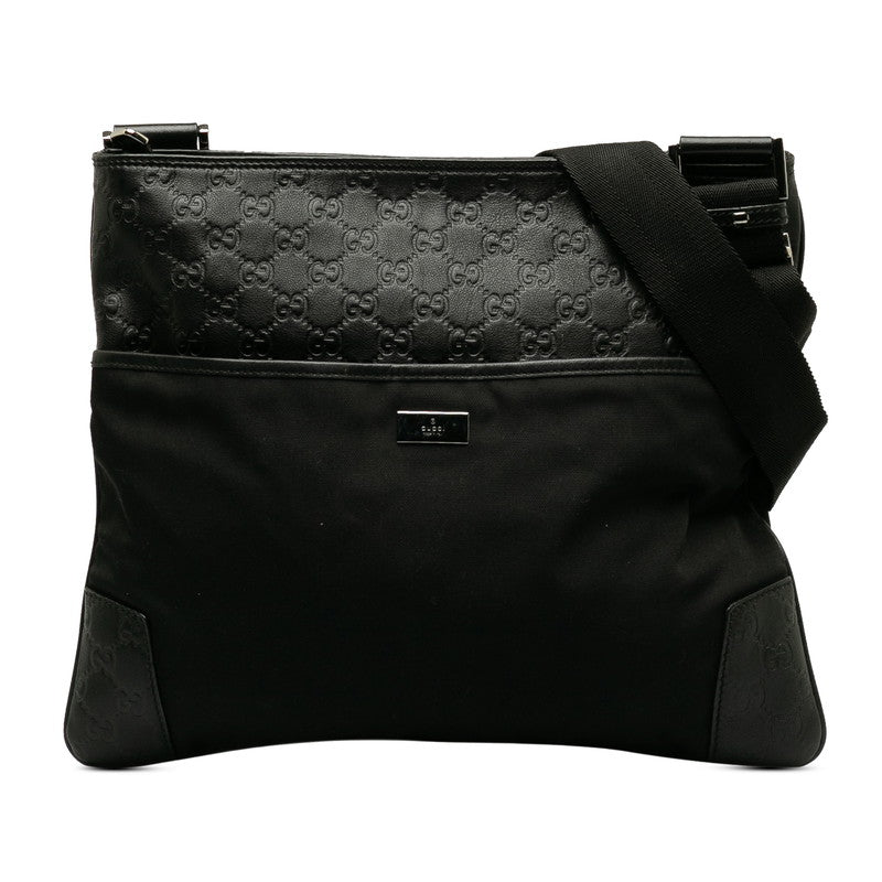 Gucci Guccissima Crossbody Bag  Canvas Shoulder Bag 161822 in Good condition