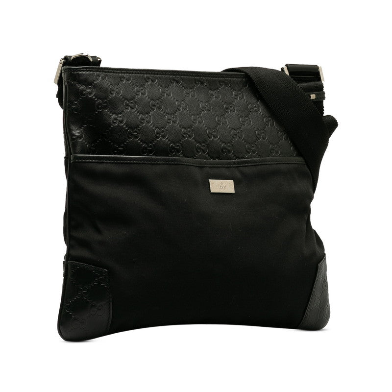 Gucci Guccissima Crossbody Bag  Canvas Shoulder Bag 161822 in Good condition