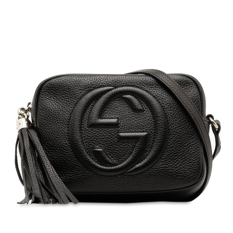 Gucci Soho Disco Leather Crossbody Bag Leather Shoulder Bag 308364 in Good condition