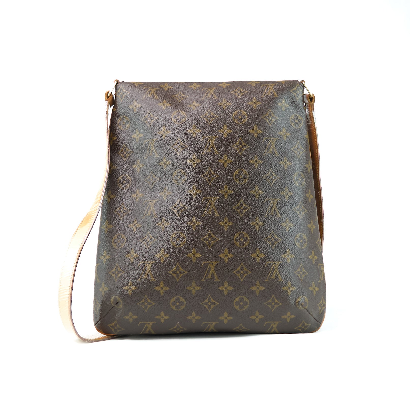 Louis Vuitton Monogram Musette Salsa GM Canvas Shoulder Bag in Very Good Condition