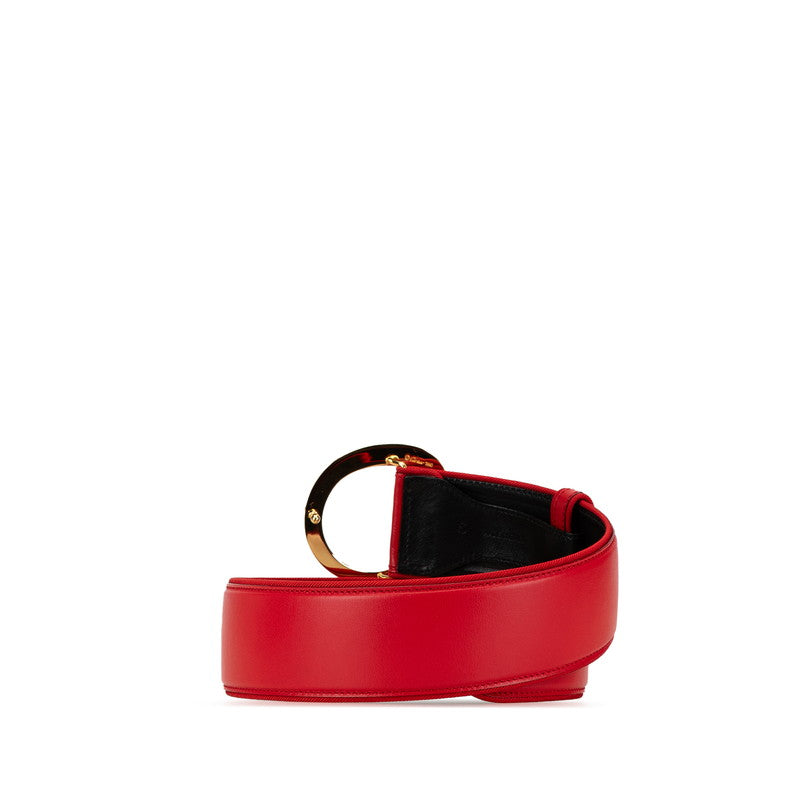 Cartier Must de Cartier Panthere Belt Red Gold Leather