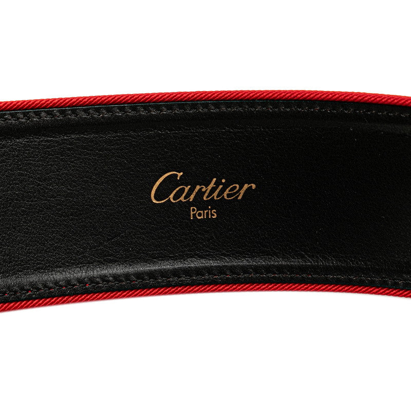 Cartier Must de Cartier Panthere Belt Red Gold Leather