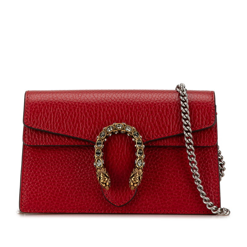 Gucci Dionysus Leather Chain Shoulder Bag