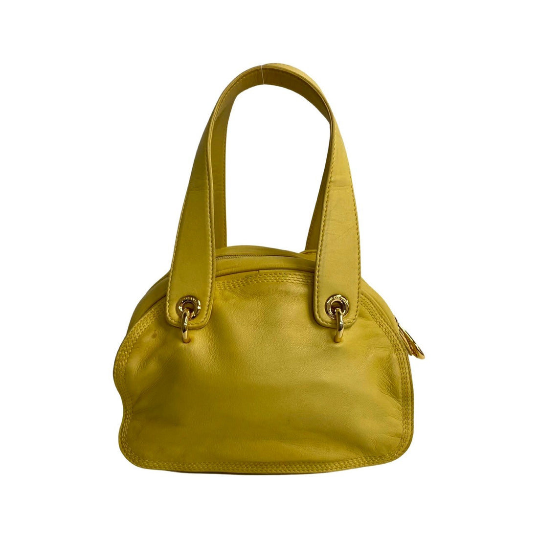 Loewe Anagram Mini Boston Bag Leather Handbag