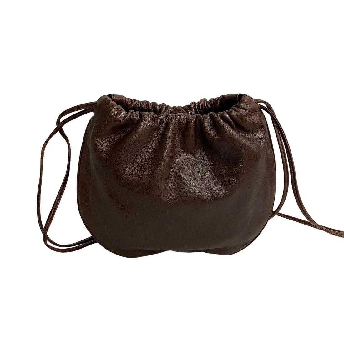 Loewe Leather Drawstring Crossbody Bag  Leather Crossbody Bag