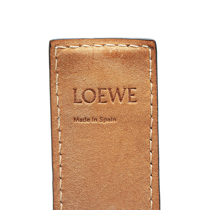 Loewe Anagram Leather Slap Bracelet Small