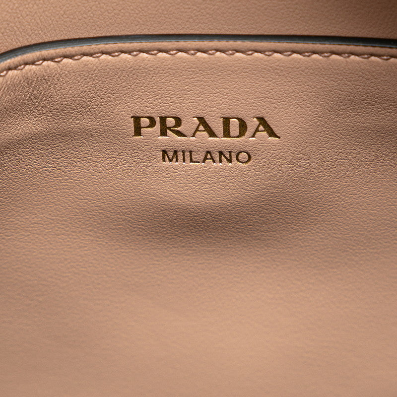 Prada Saffiano Leather 2WAY Handbag Shoulder Bag 1BA113 in Great Condition