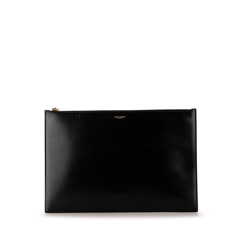 Yves Saint Laurent Leather Clutch Bag 635100