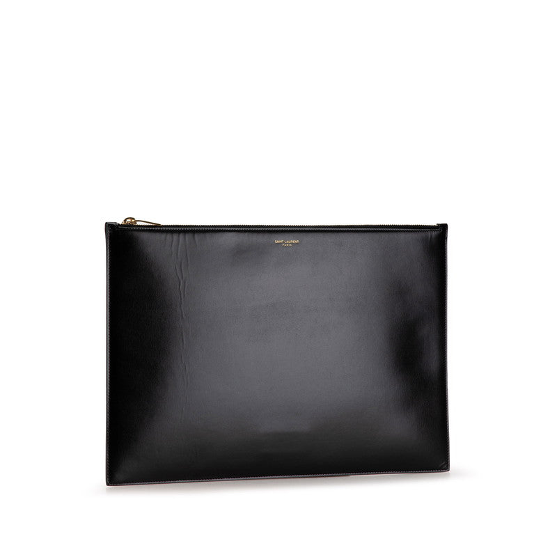 Yves Saint Laurent Leather Clutch Bag 635100