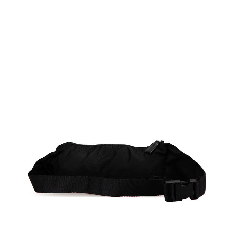 Prada Nylon Triangle Logo Waist Bag