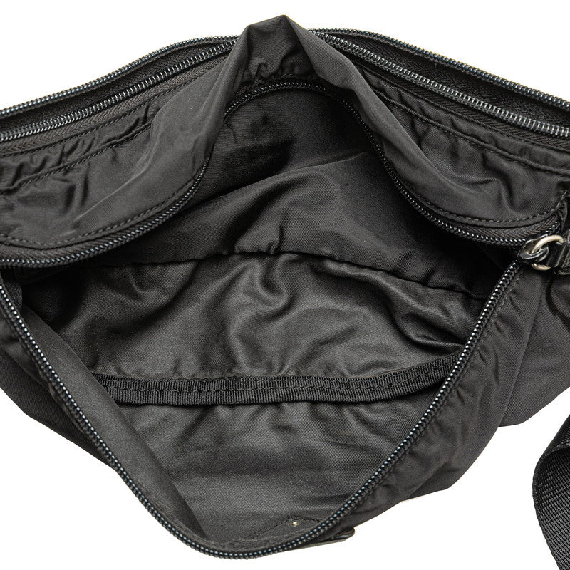 Prada Nylon Triangle Logo Waist Bag