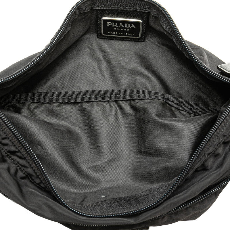 Prada Nylon Triangle Logo Waist Bag