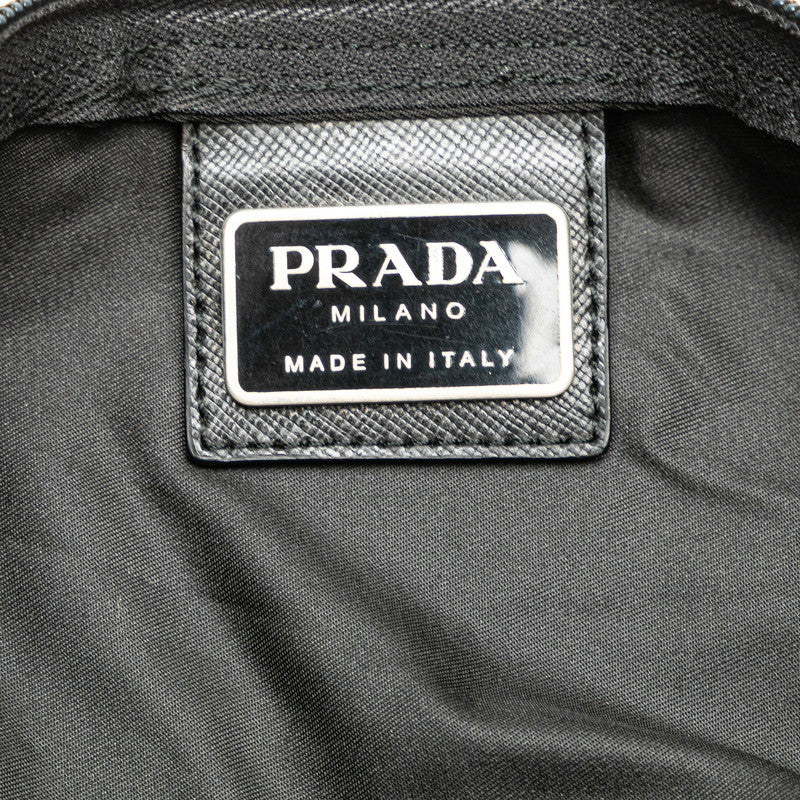 Prada Nylon Triangle Logo Waist Bag