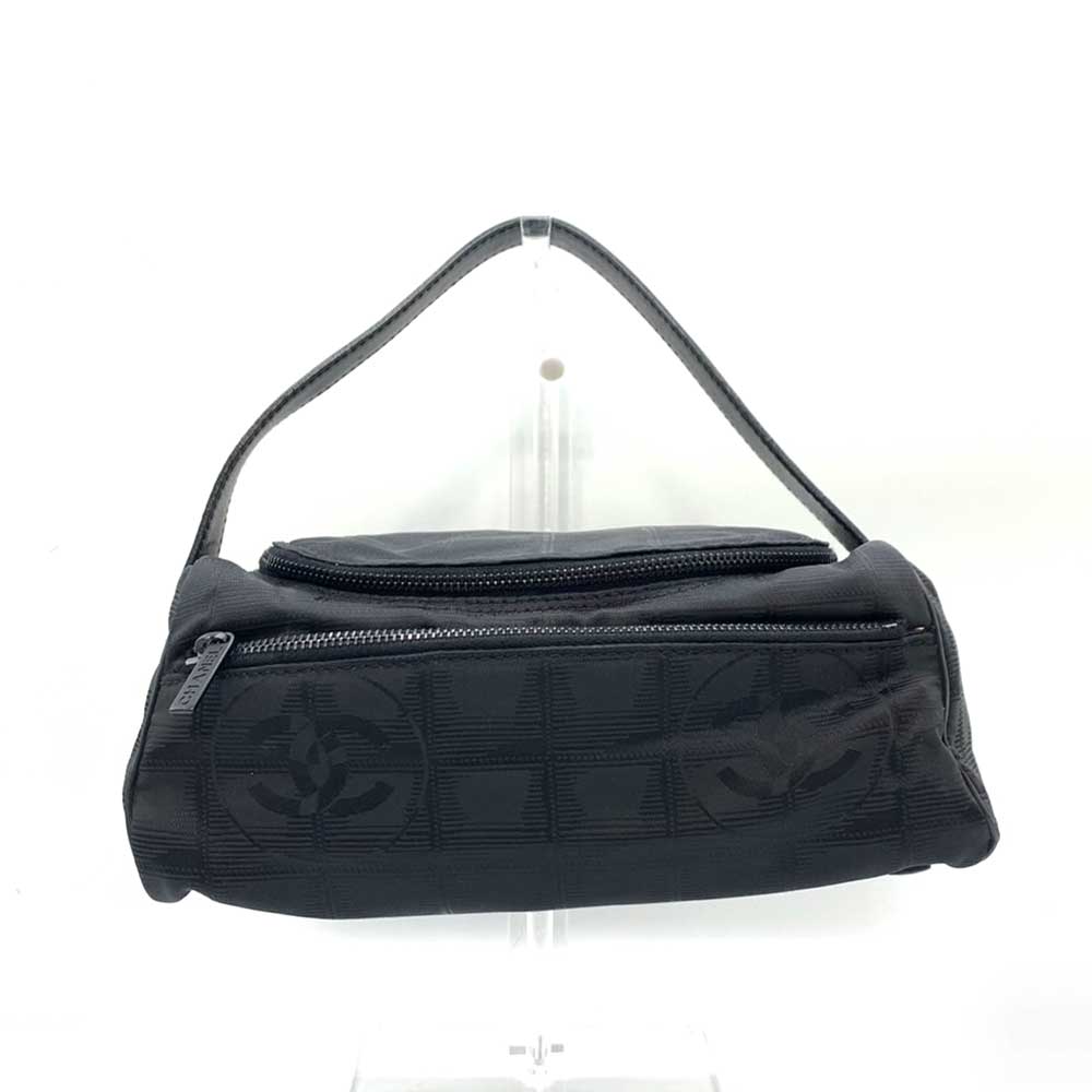 Chanel Nylon Jacquard Vanity Bag A15829