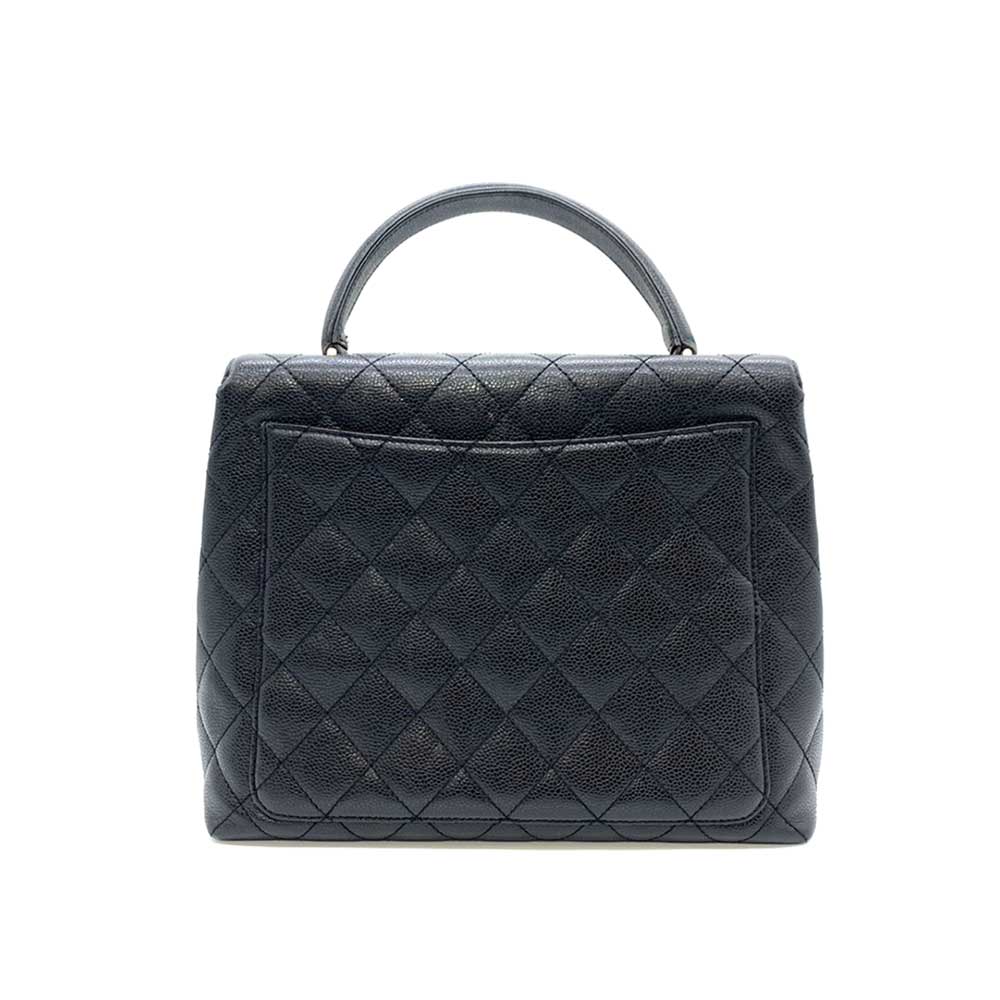 Chanel Caviar Skin Matelasse Kelly Handbag A12397