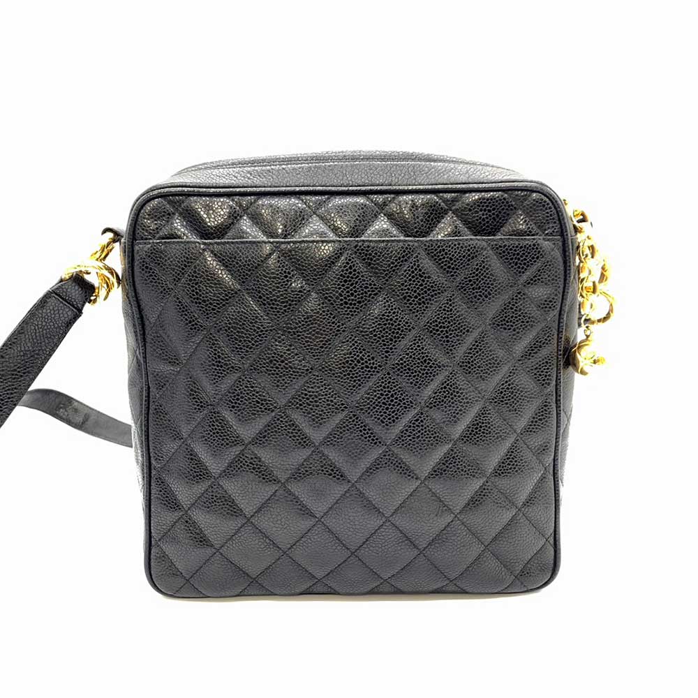 Chanel Caviar Skin Matelasse Shoulder Bag