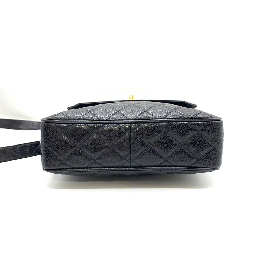 Chanel Caviar Skin Matelasse Shoulder Bag