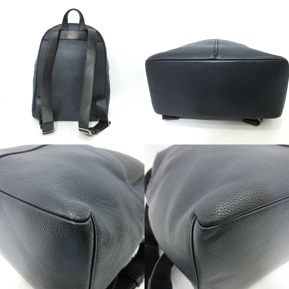 Dior Leather Backpack Dark Navy in Very Good Condition