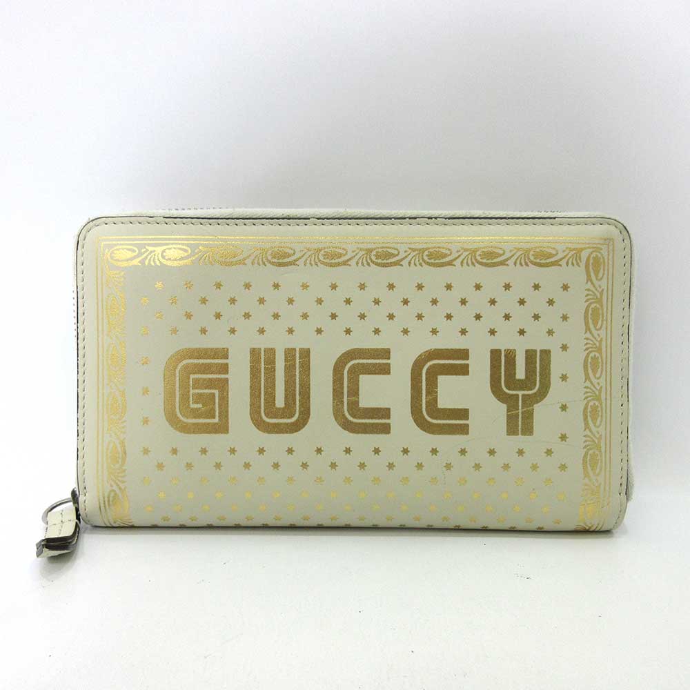 Gucci GUCCY SEGA Leather Long Wallet 510488 in Very Good Condition