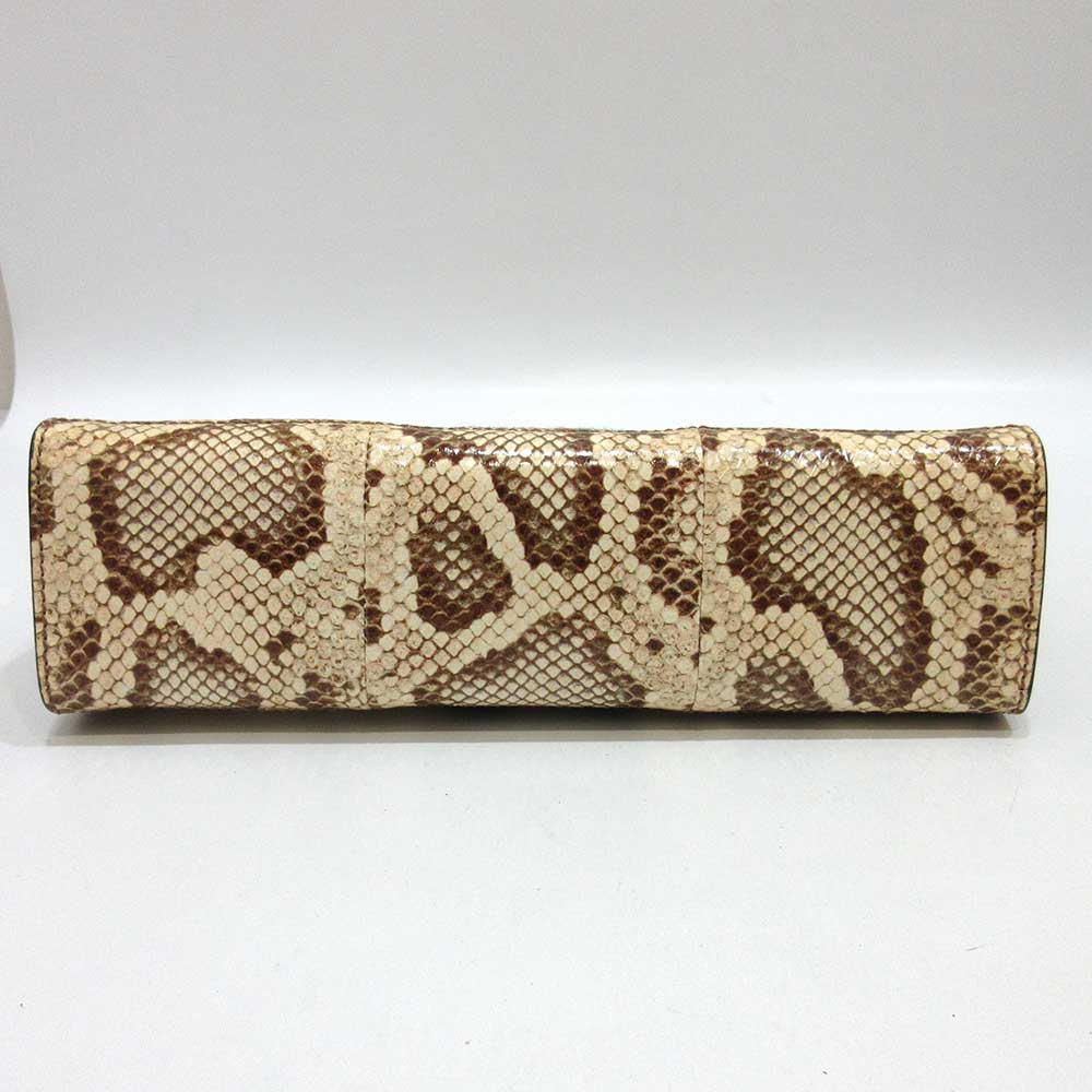 Gucci Ophidia GG Small Shoulder Bag Beige Python Raffia 503877 in Pristine Condition