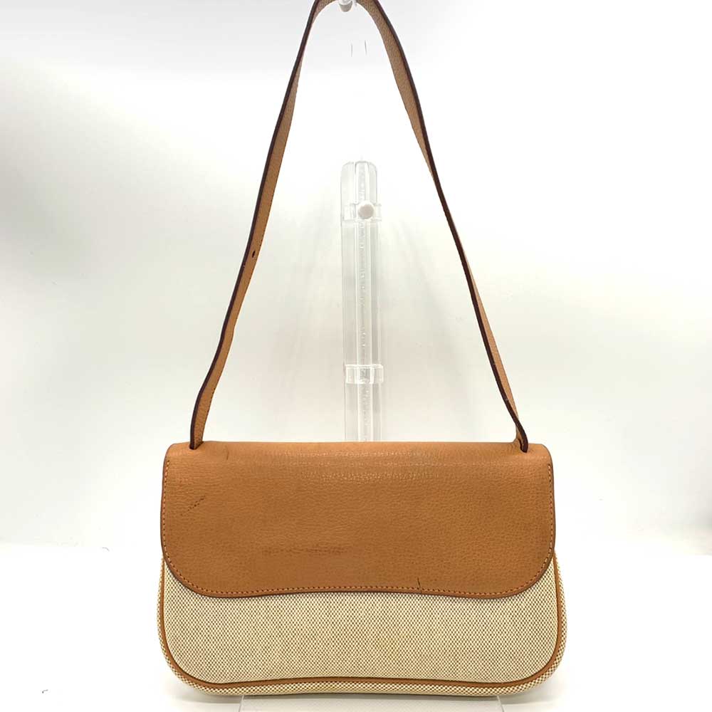 Hermes Sac Colorado PM Brown/Ivory Leather Shoulder Bag in Very Good Condition