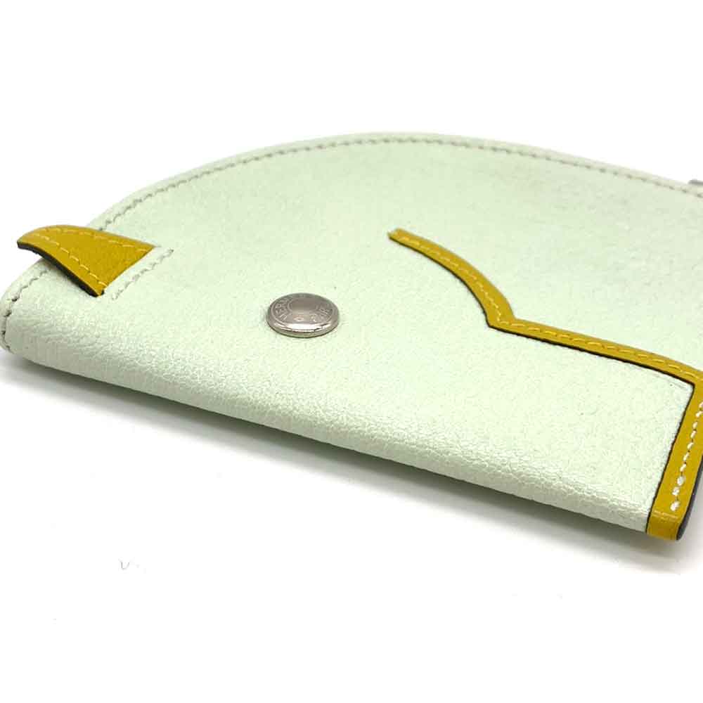 Hermes Chevre Paddock Wallet Coin Case