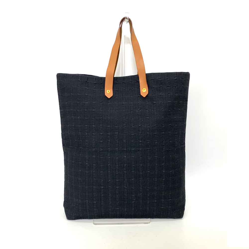 Hermes Amedaba GM Tote Bag Cotton Canvas Leather