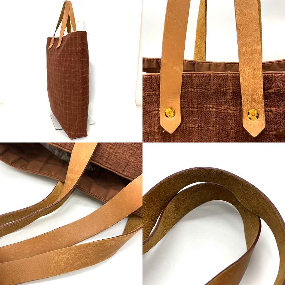 Hermes Amedaba GM Brown Tote Bag