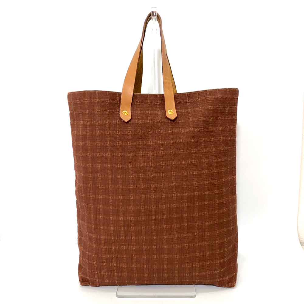 Hermes Amedaba GM Brown Tote Bag