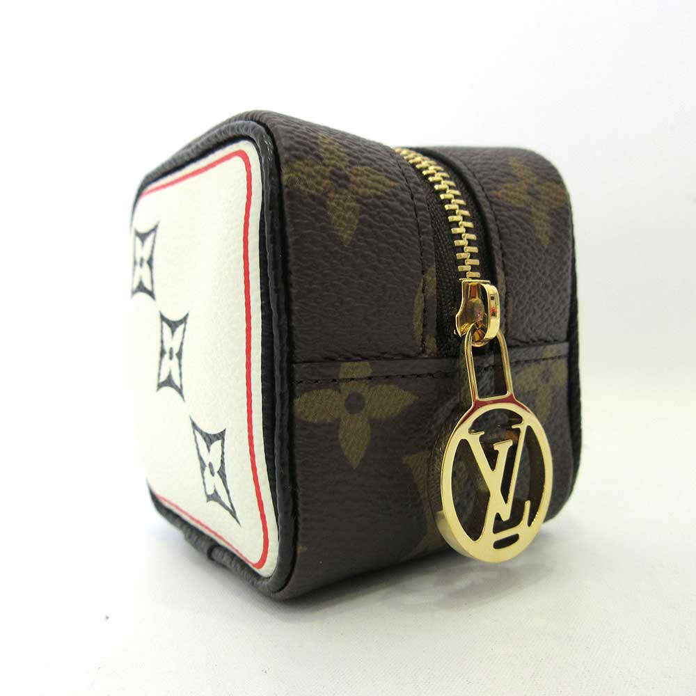 Louis Vuitton Monogram Portemonnaie Cube Pouch M80231