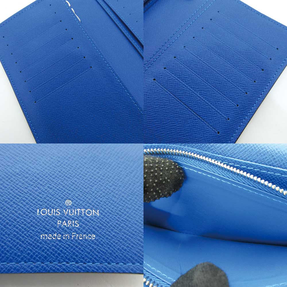 Louis Vuitton Taiga Portefeuille Brazza Wallet