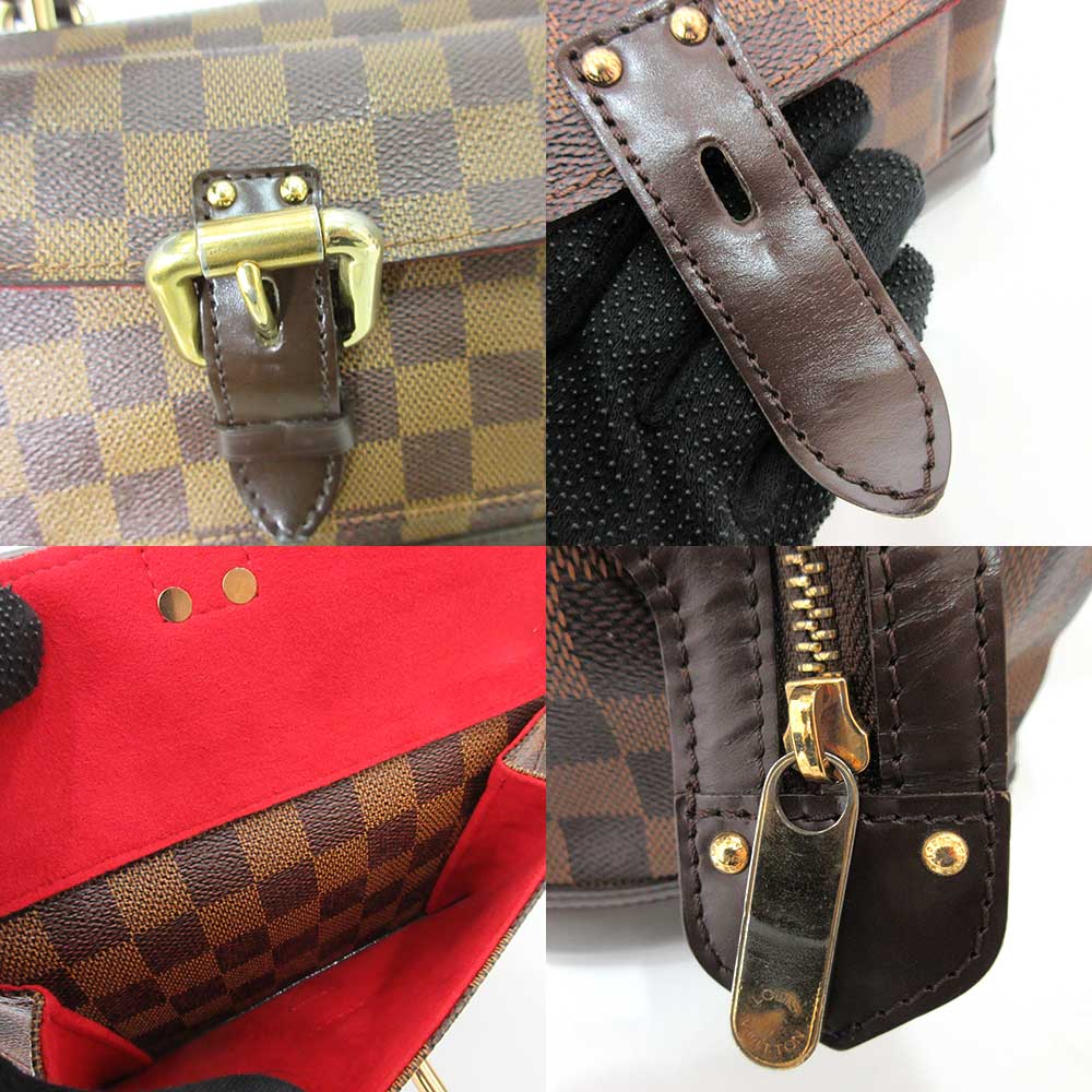 Louis Vuitton Damier Knightsbridge Handbag Brown